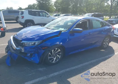 2017 Honda Civic Ex z USA, uszkodzony, nr VIN 19XFC2F74HE210539